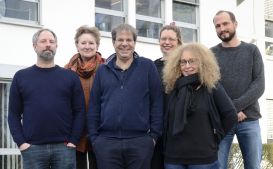 From left to right: Jean-Yves Gerlitz, Susan Westing-Kilian, Olaf Groh-Samberg, Nora Waitkus, Theresa Büchler, Nepomuk Hurch, missing: Julia Neuhof and Martin Bacher
