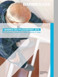 Cover Pflegereport 2015 (Report on long-term care in Germany)