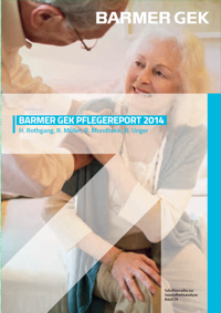 Cover BARMER GEK Pflegereport 2014