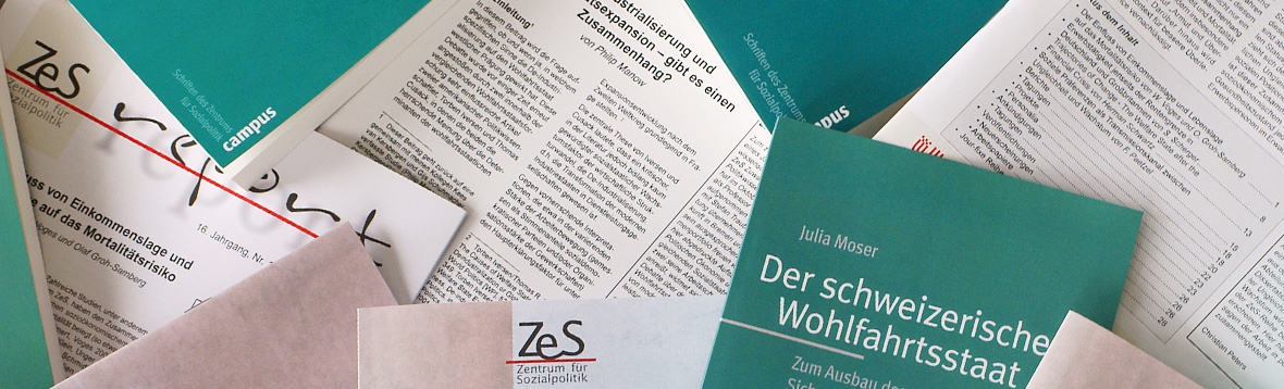 ZeS-Publications (Working Paper, Book Series, ZeS report) 