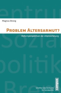 Book cover: Problem Altersarmut?