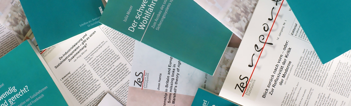 ZeS-Veröffentlichungen (Arbeitspapiere, Schriftenreihe, ZeS report)