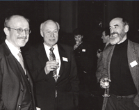 from left to right:  Willi Lemke, Prof. Dr. Hans F. Zacher, Prof. Dr. Rainer Müller (© Harald Rehling)