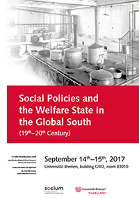 Konferenz
Social Policies and the Welfare State in the Global South (19th–20th Century)